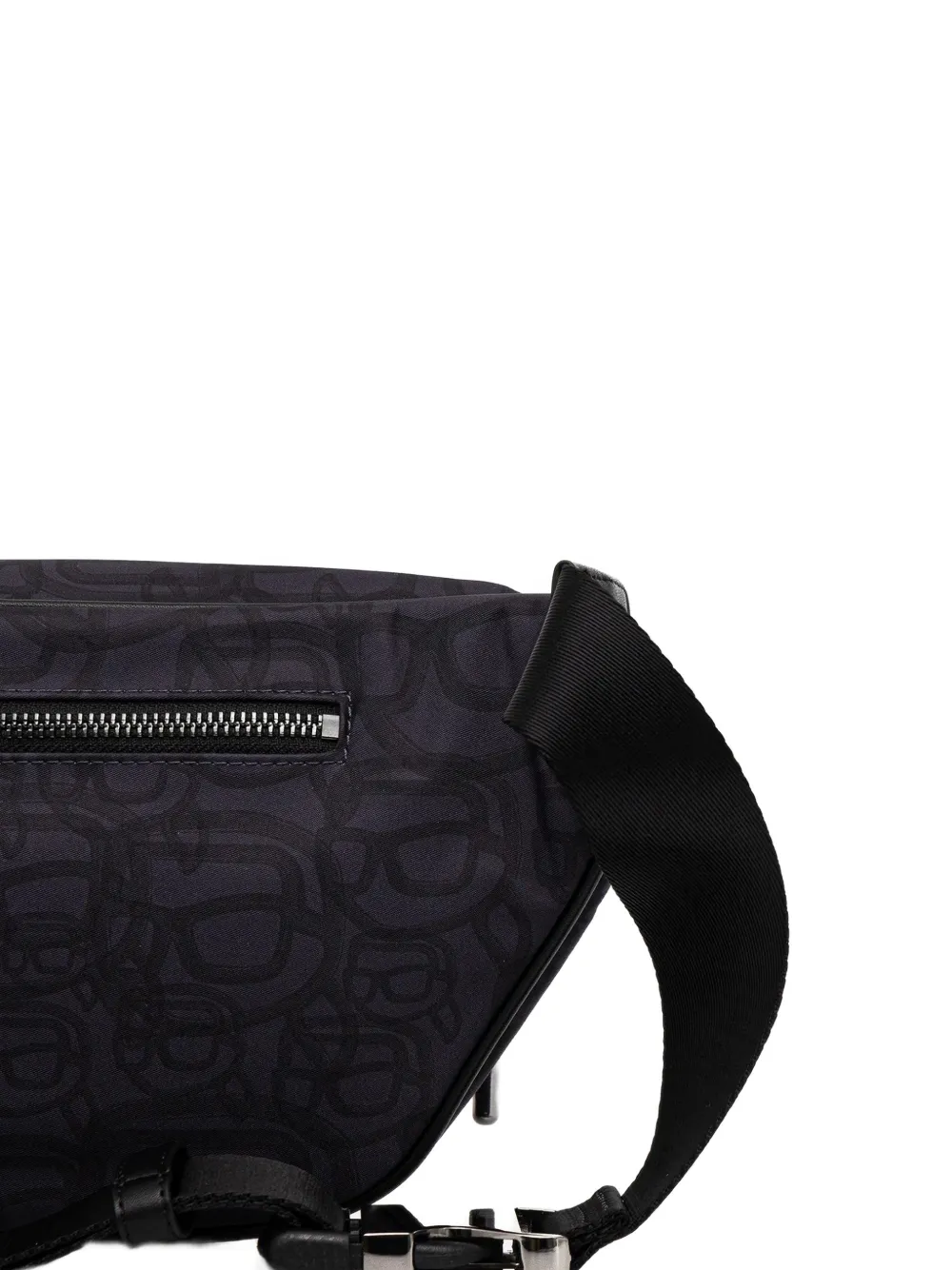 Karl Lagerfeld Heuptas met monogram Zwart