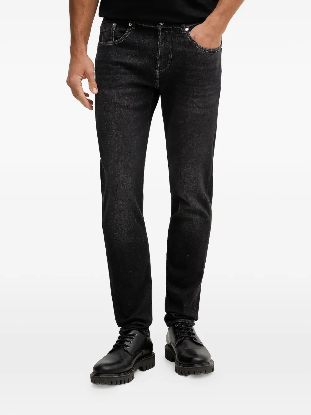 Karl Lagerfeld slim-fit jeans - Nero