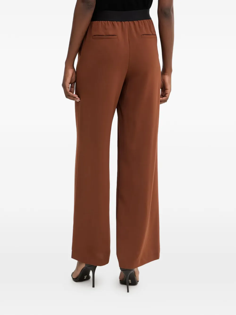 Karl Lagerfeld Flared broek Bruin