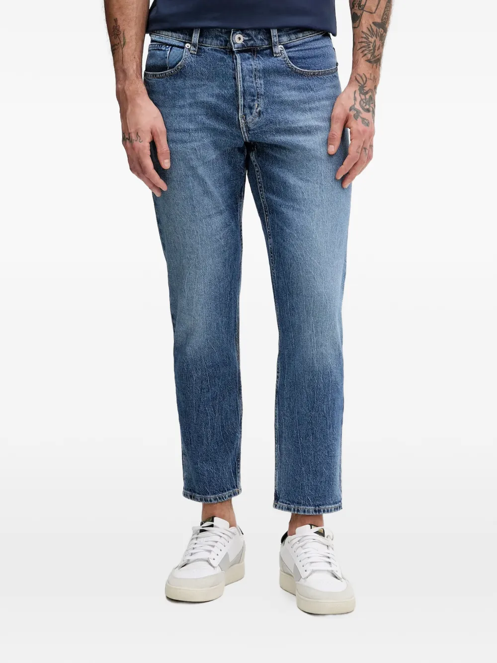 Karl Lagerfeld Jeans buttoned jeans - Blau