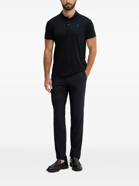 Karl Lagerfeld logo-print polo shirt