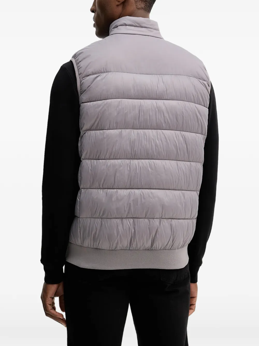  Karl Lagerfeld Quilted Vest - Grey 