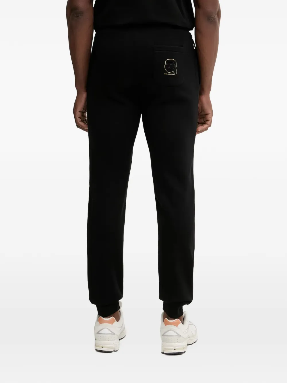 Karl Lagerfeld Trainingsbroek met trekkoord Zwart
