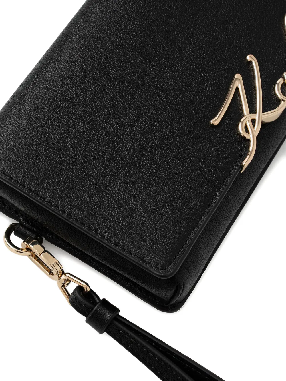  Karl Lagerfeld Logo-charm Purse - Black 