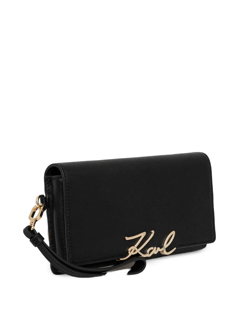  Karl Lagerfeld Logo-charm Purse - Black 