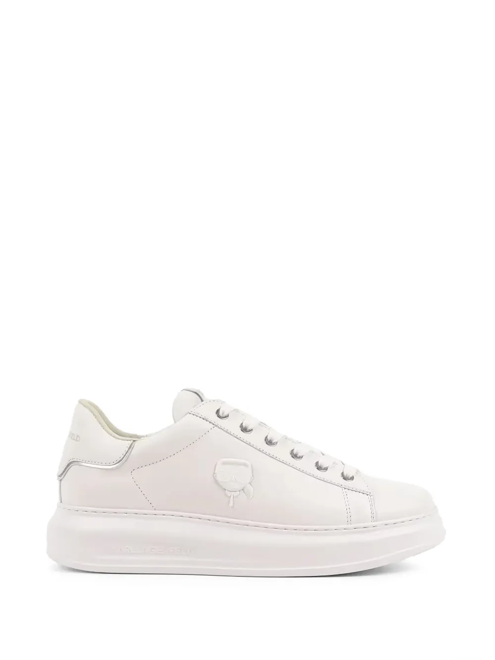 Karl Lagerfeld logo-embossed sneakers - Bianco