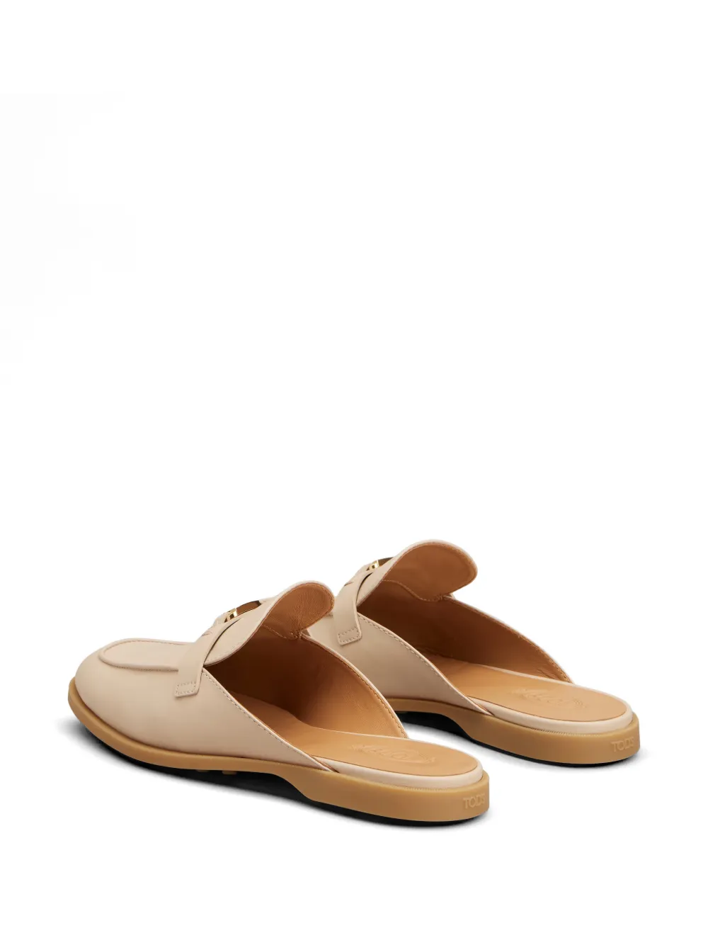 Tod's leather mules Beige