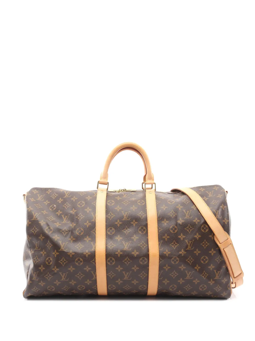 Louis Vuitton Pre-Owned 2006 Monogram Keepall Bandouliere 55 travel bag - Marrone