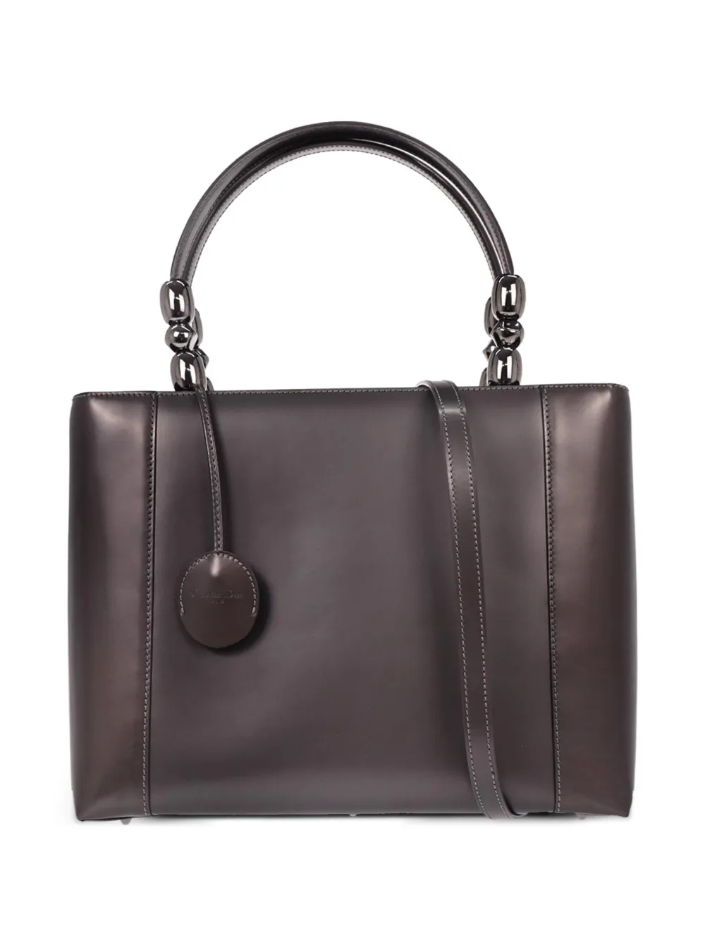 Christian Dior Pre-Owned 1999 Malice two-way leather handbag - Grigio