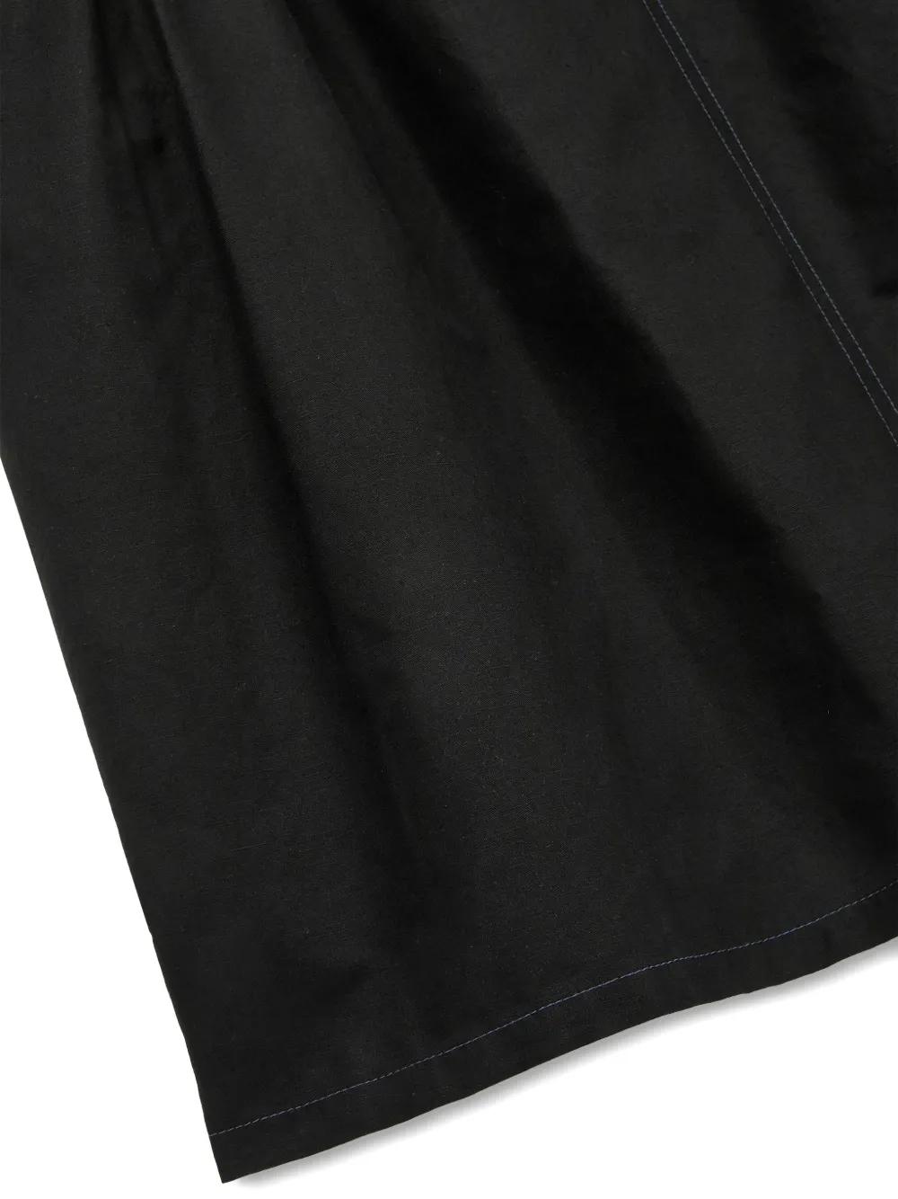TOMBOY Ruimvallende jurk met strikdetail Zwart