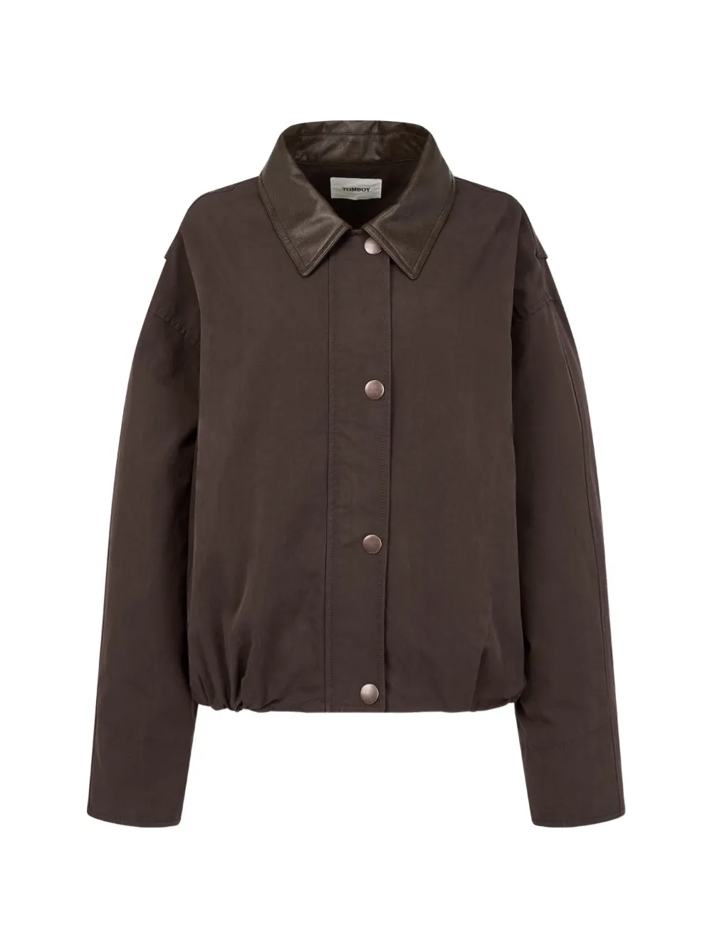 TOMBOY collared jacket - Braun