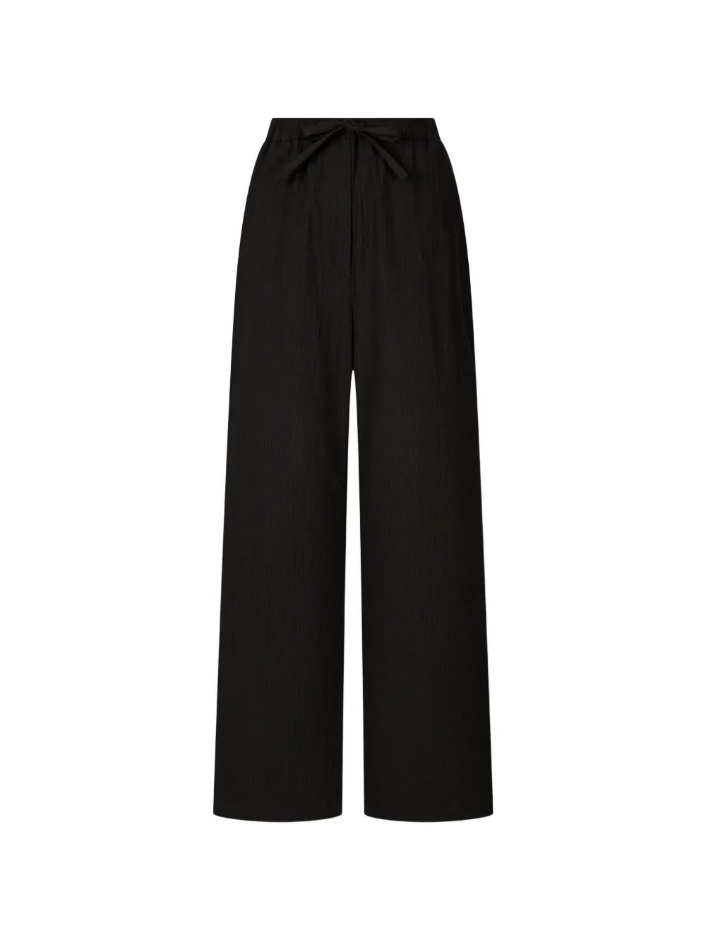 TOMBOY Pantaloni in cotone con coulisse - Nero