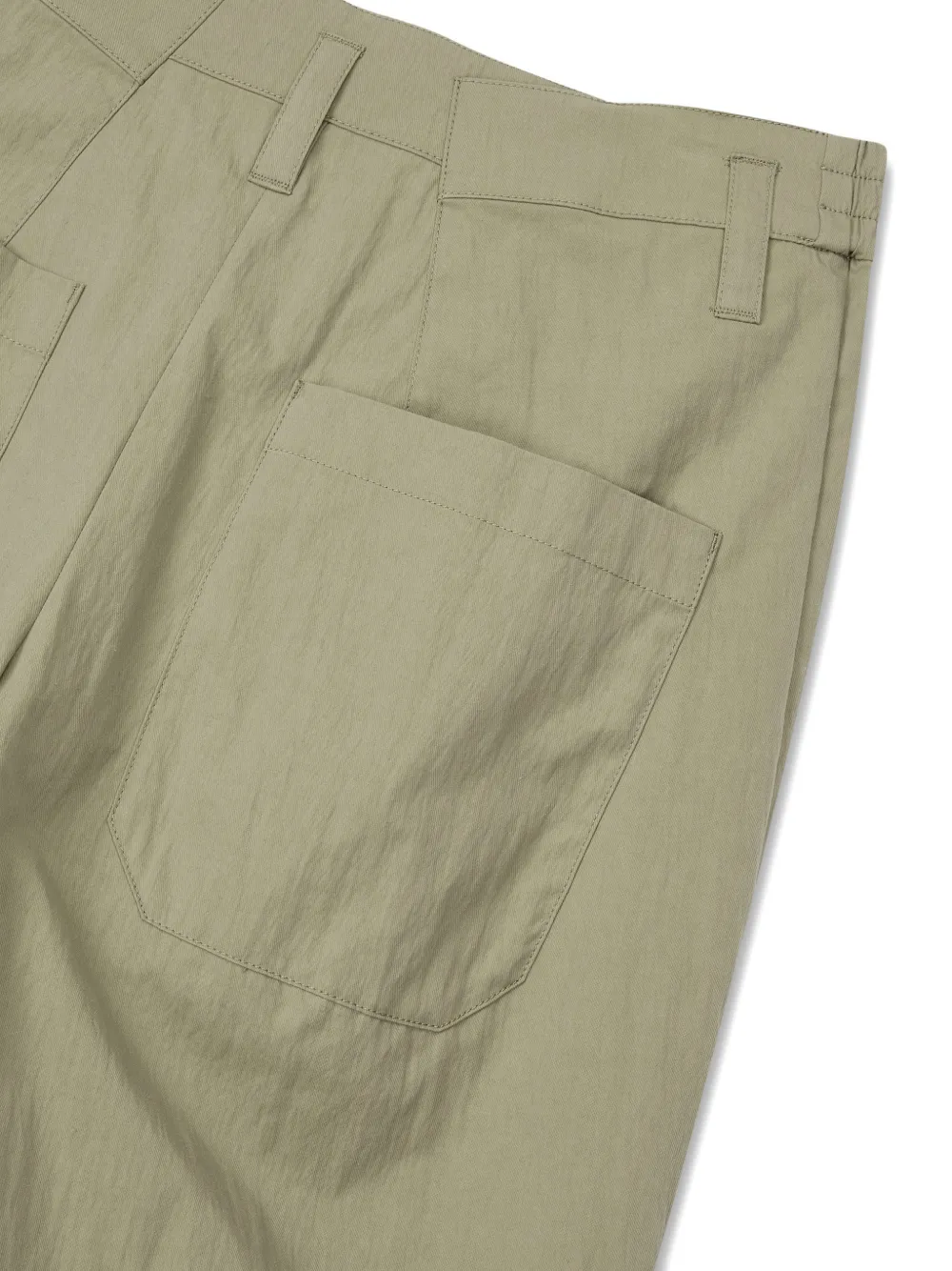 TOMBOY Gesmockte broek Groen
