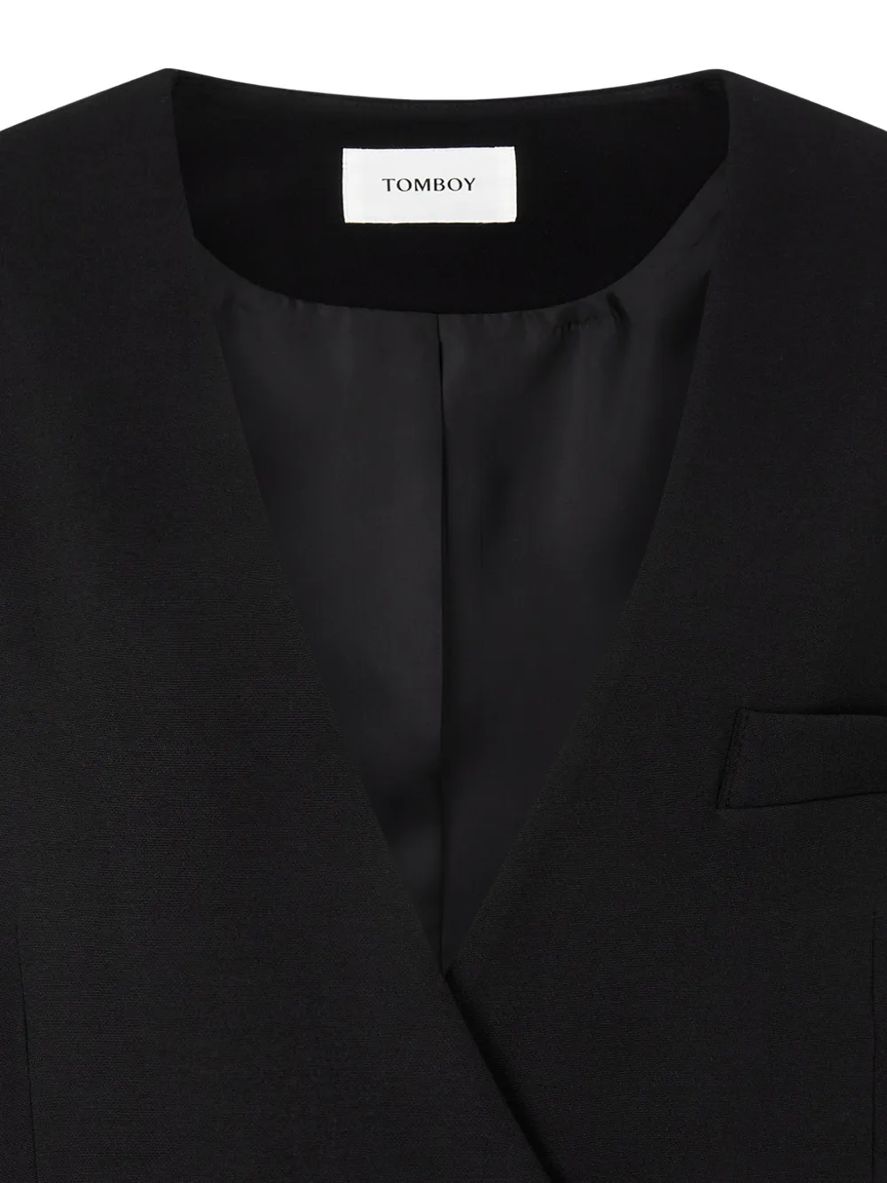 TOMBOY Blazer met enkele knoop Zwart