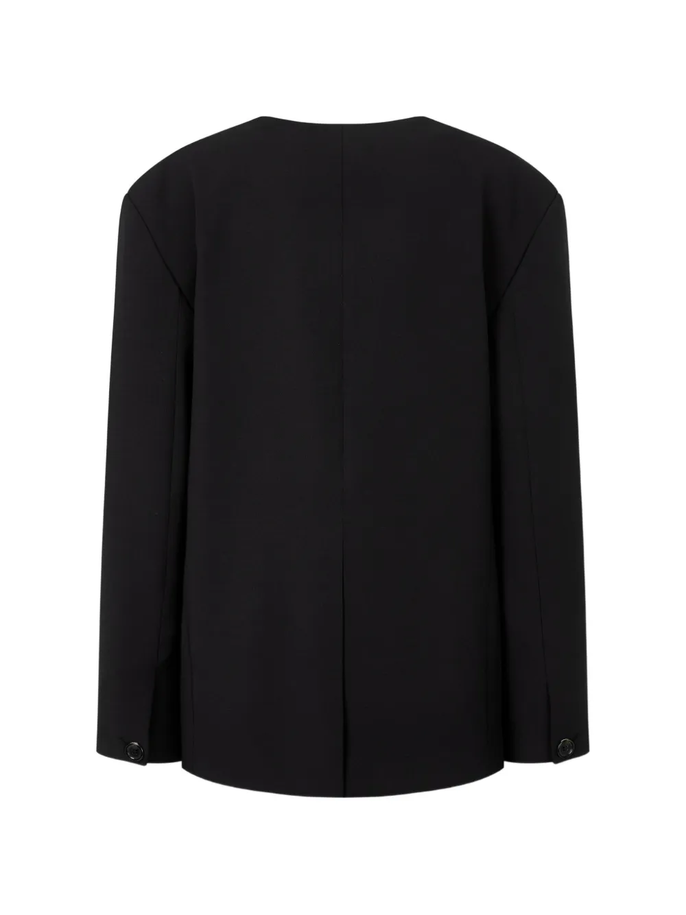  Tomboy Single-button Blazer - Black 