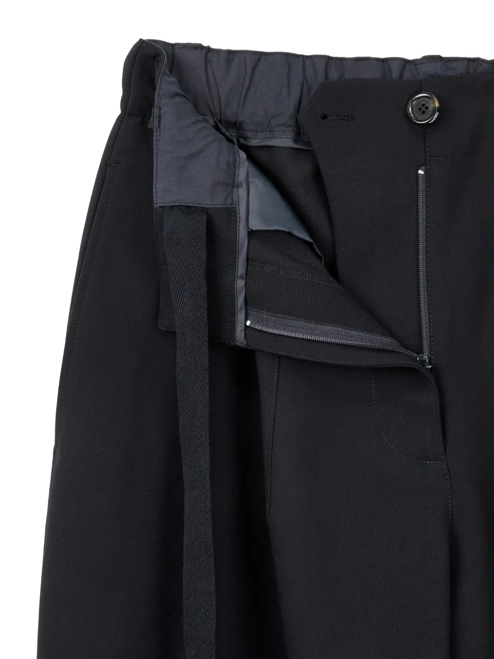 Front-Pleat Trousers
