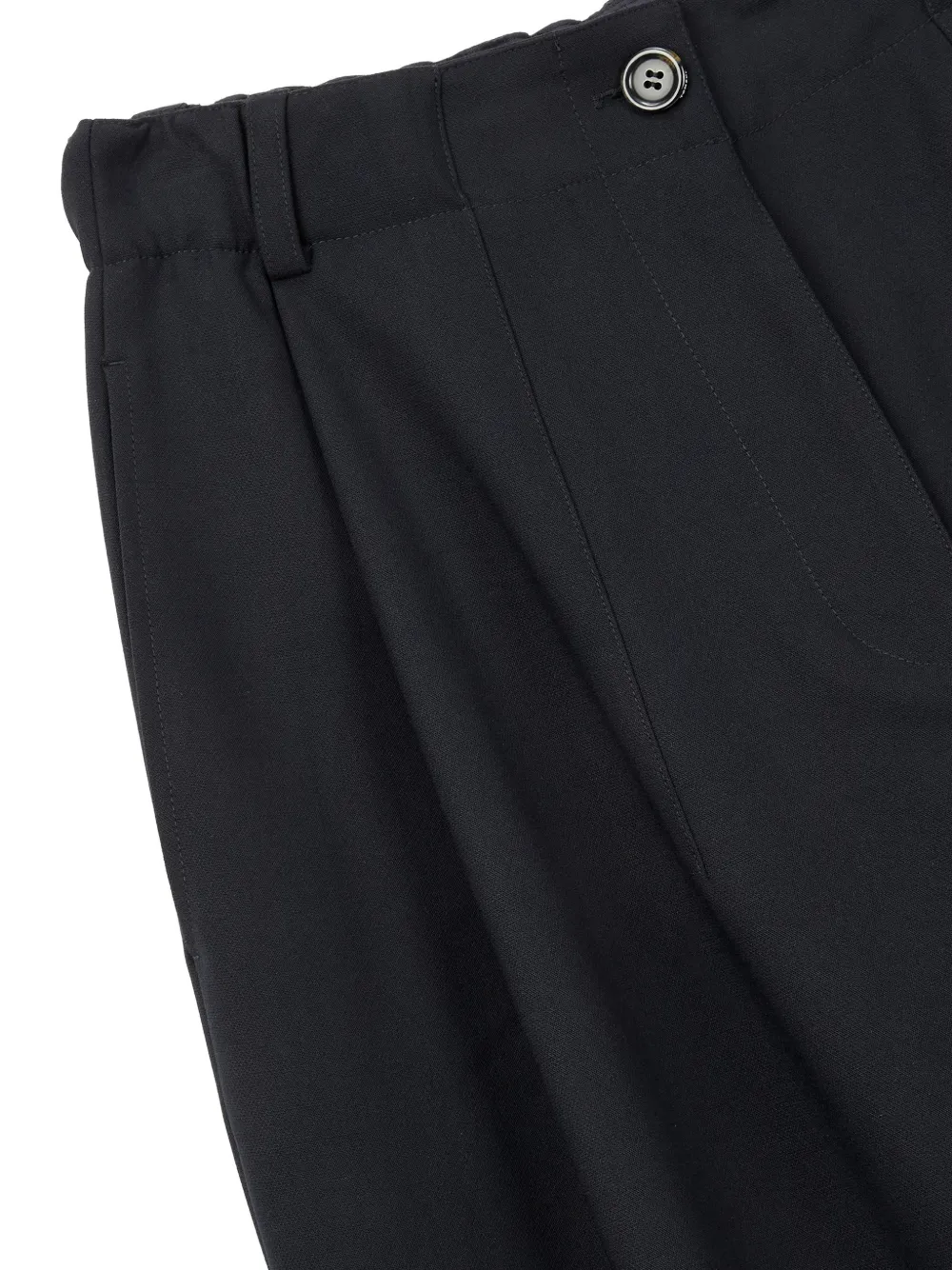 Front-Pleat Trousers