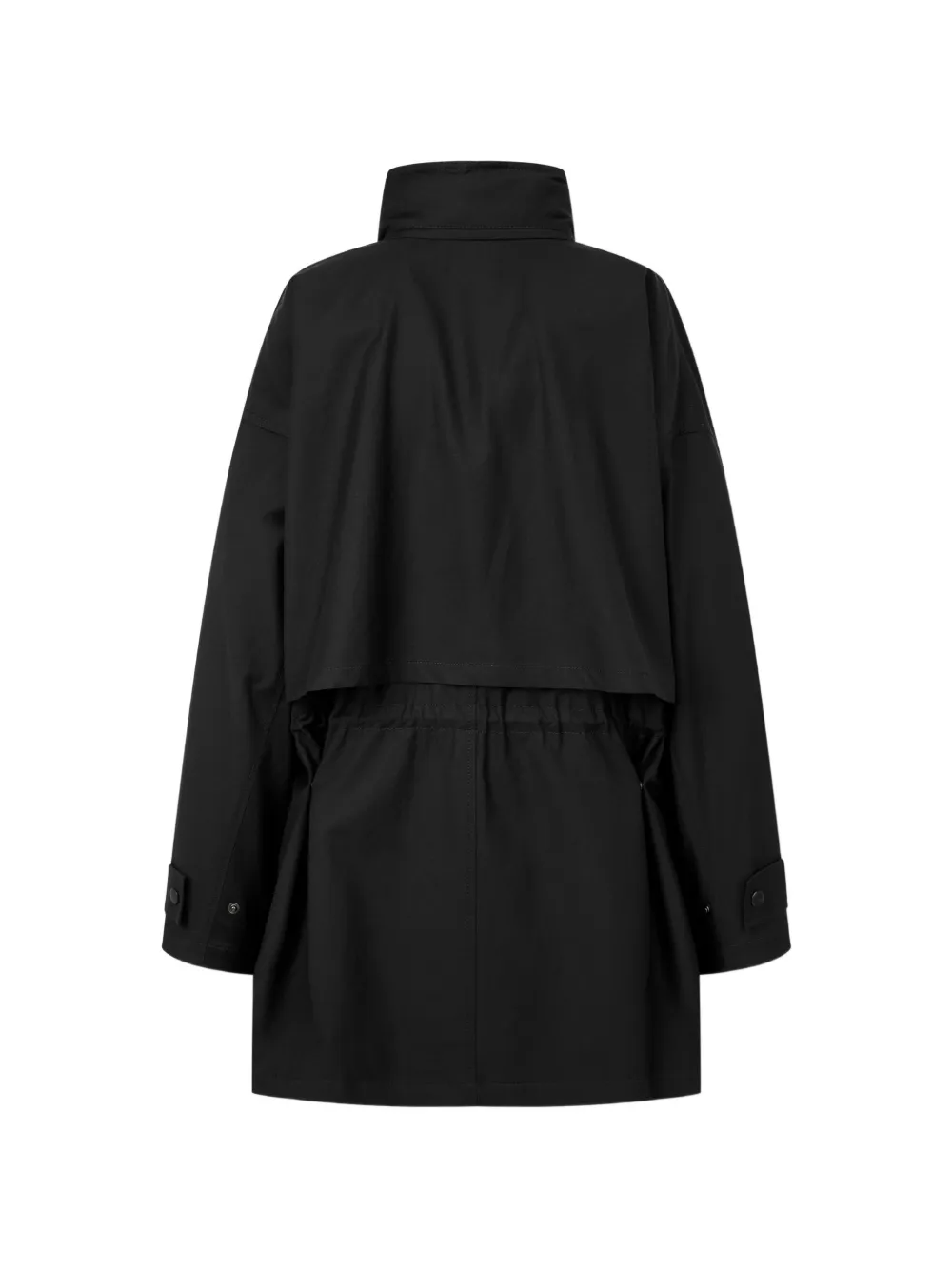 TOMBOY Jack met hoge hals en voorzak Zwart