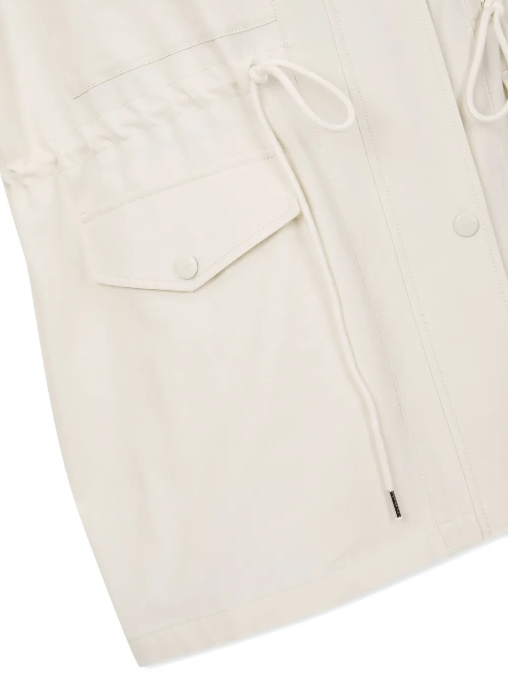 TOMBOY Jas met hoge hals Beige