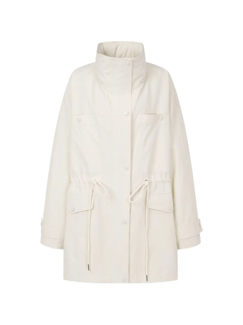 TOMBOY high-neck coat - Toni neutri