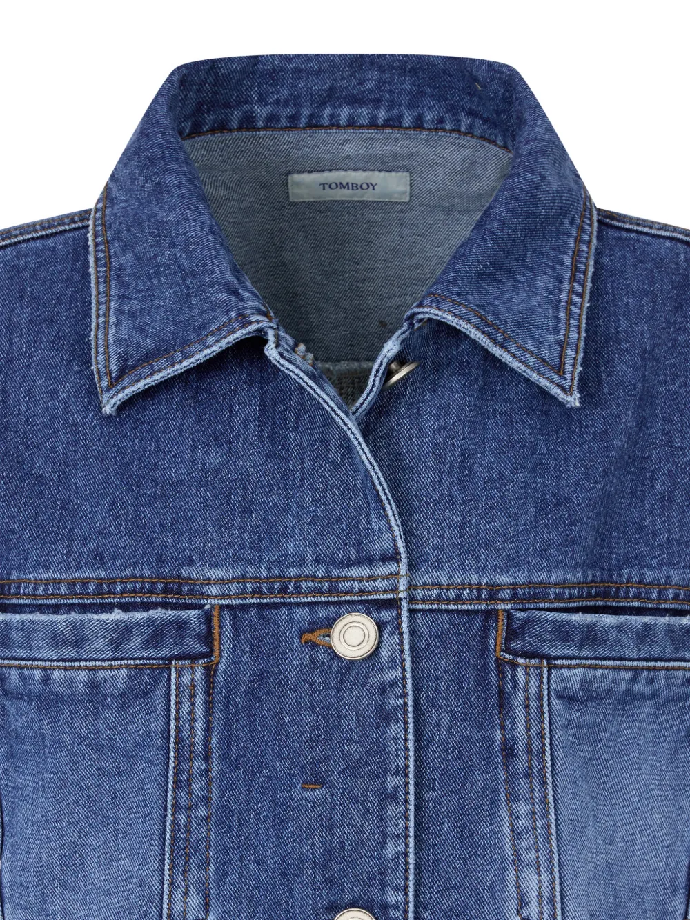 TOMBOY Denim jack Blauw