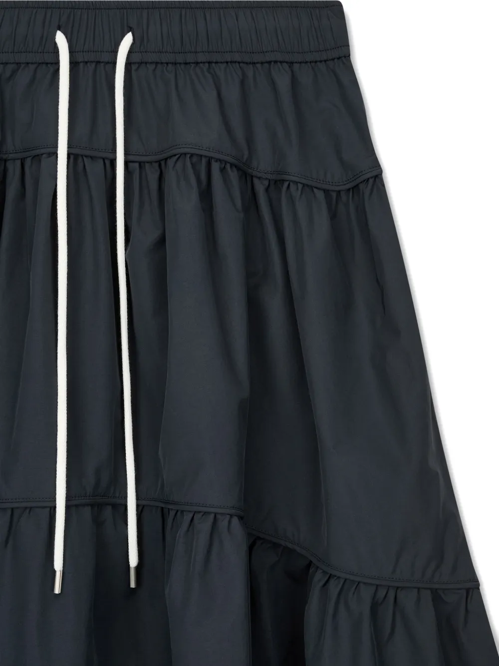 Ruffled A-Line Skirt