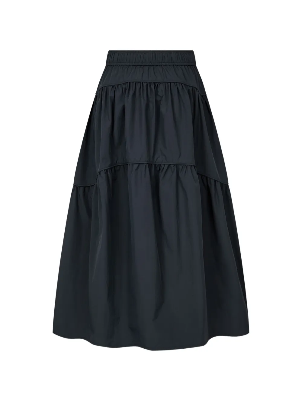 Ruffled A-Line Skirt