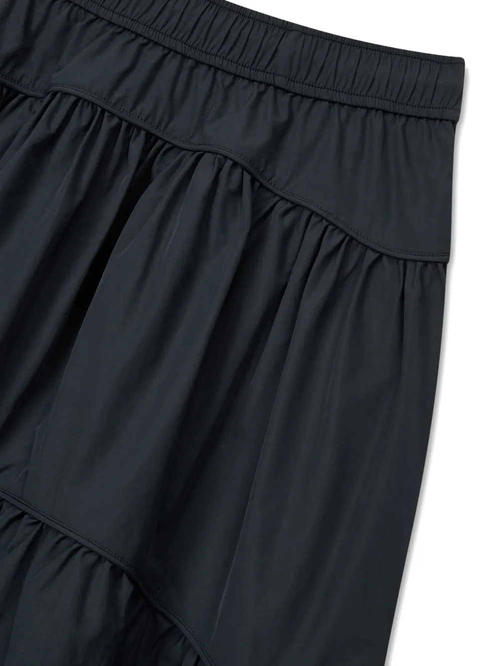 Ruffled A-Line Skirt