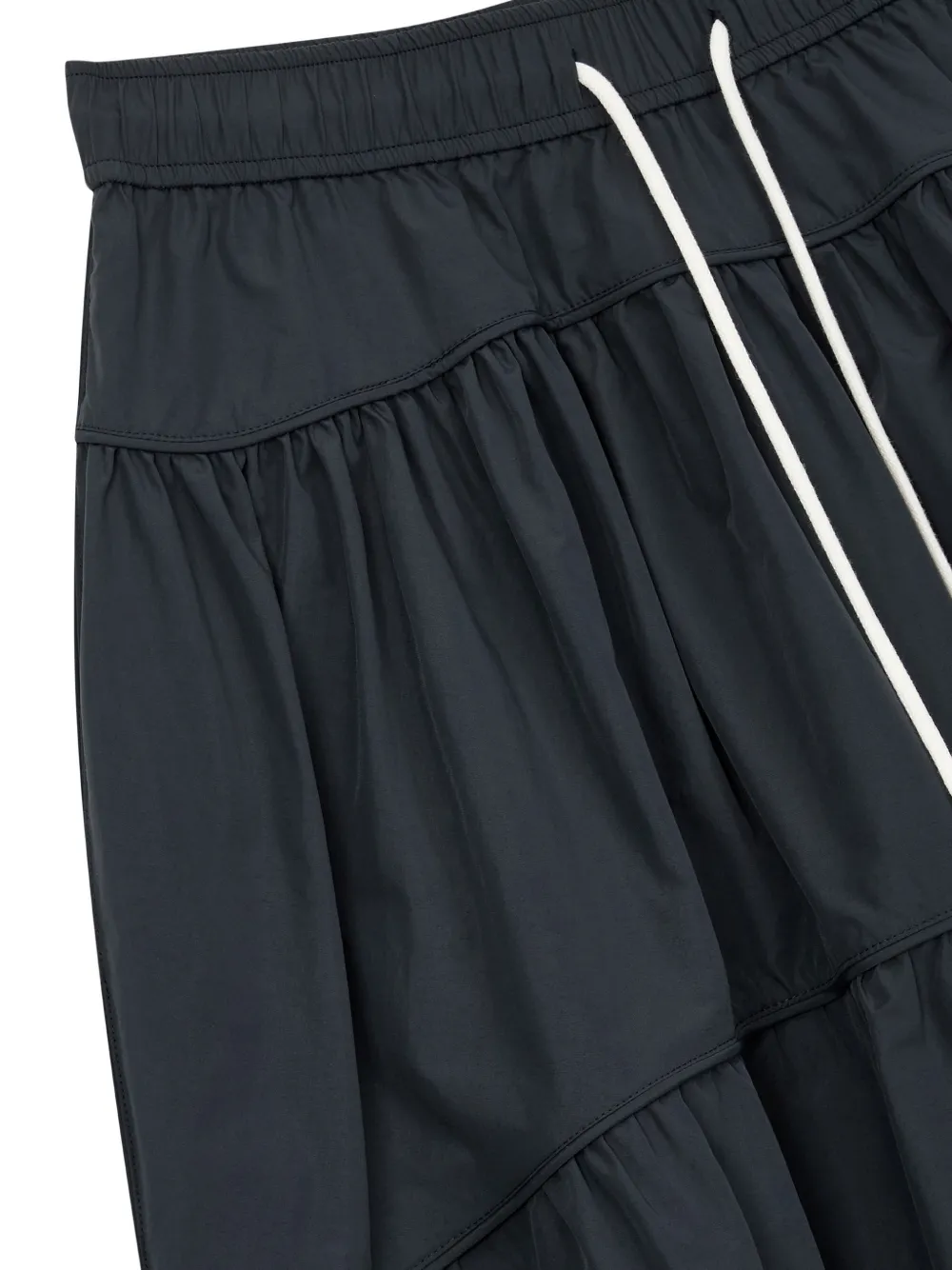Ruffled A-Line Skirt