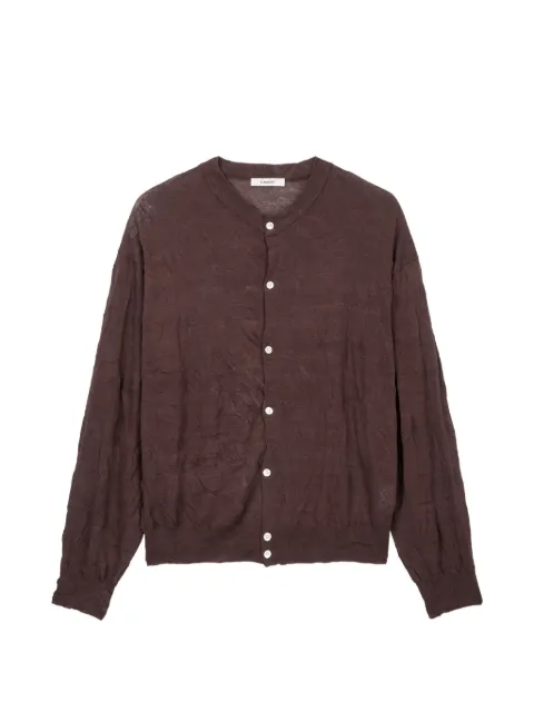 TOMBOY round-neck cardigan