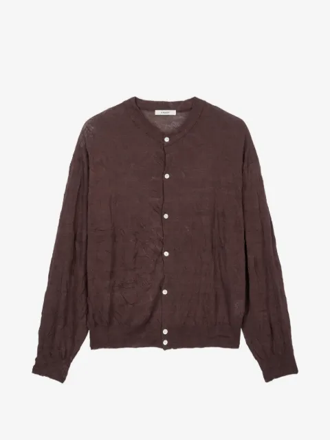 TOMBOY round-neck cardigan