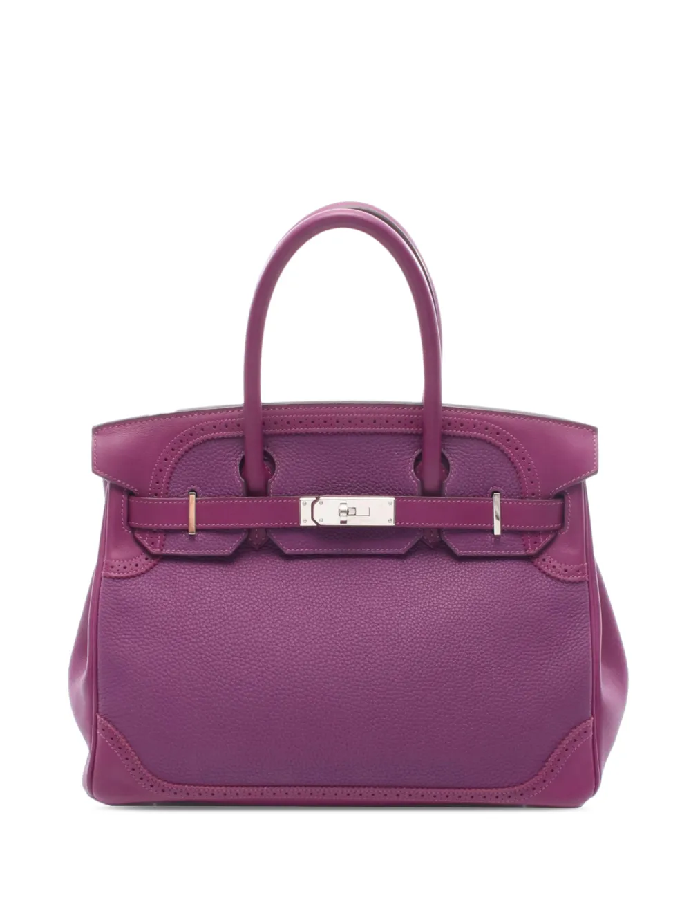 Hermès Pre-Owned 2015 Togo Birkin 30 handbag - Viola