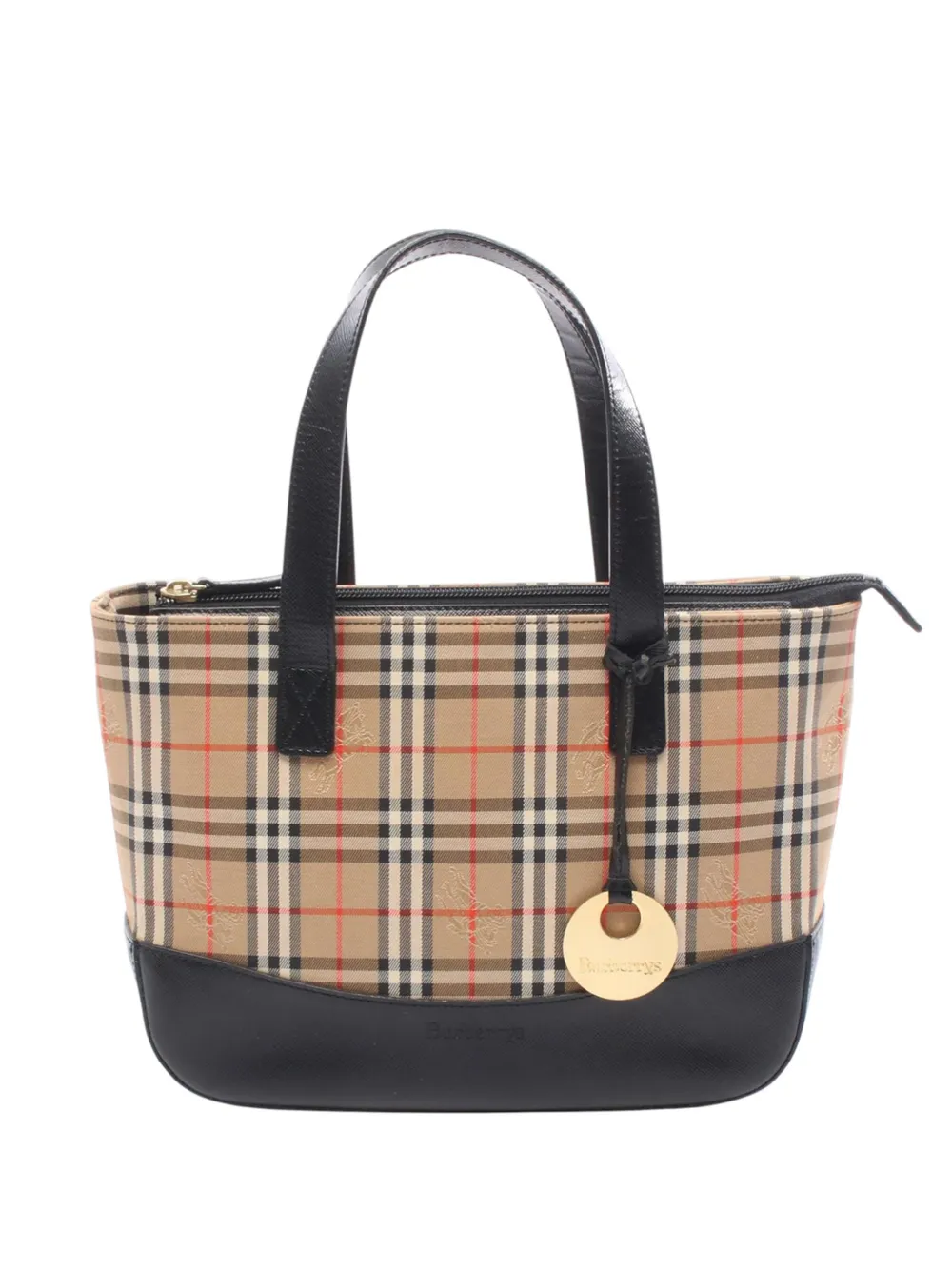 Burberry Pre-Owned 2000-2017 Nova Check Canvas handbag - Marrone