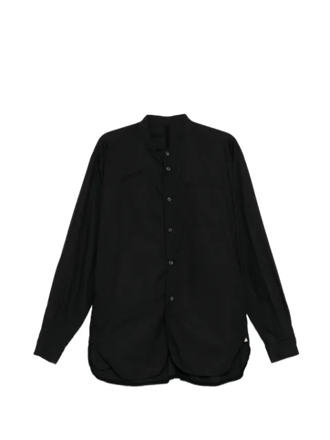 Undercover stand up collar long-sleeve shirt