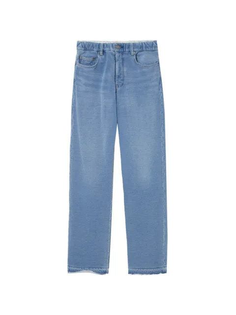 Undercover drawstring-frayed jeans
