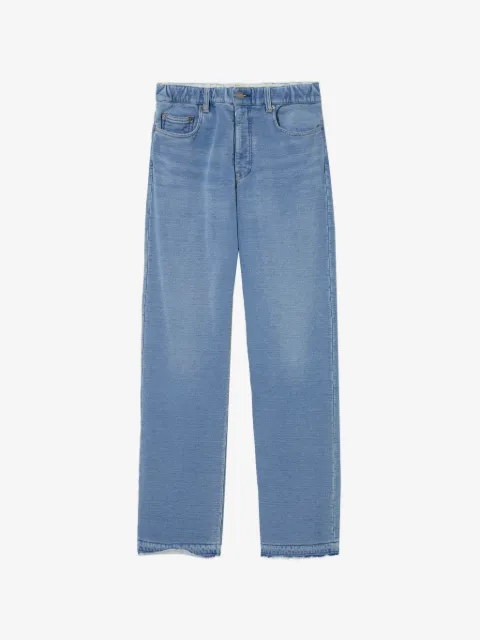 Undercover drawstring-frayed jeans