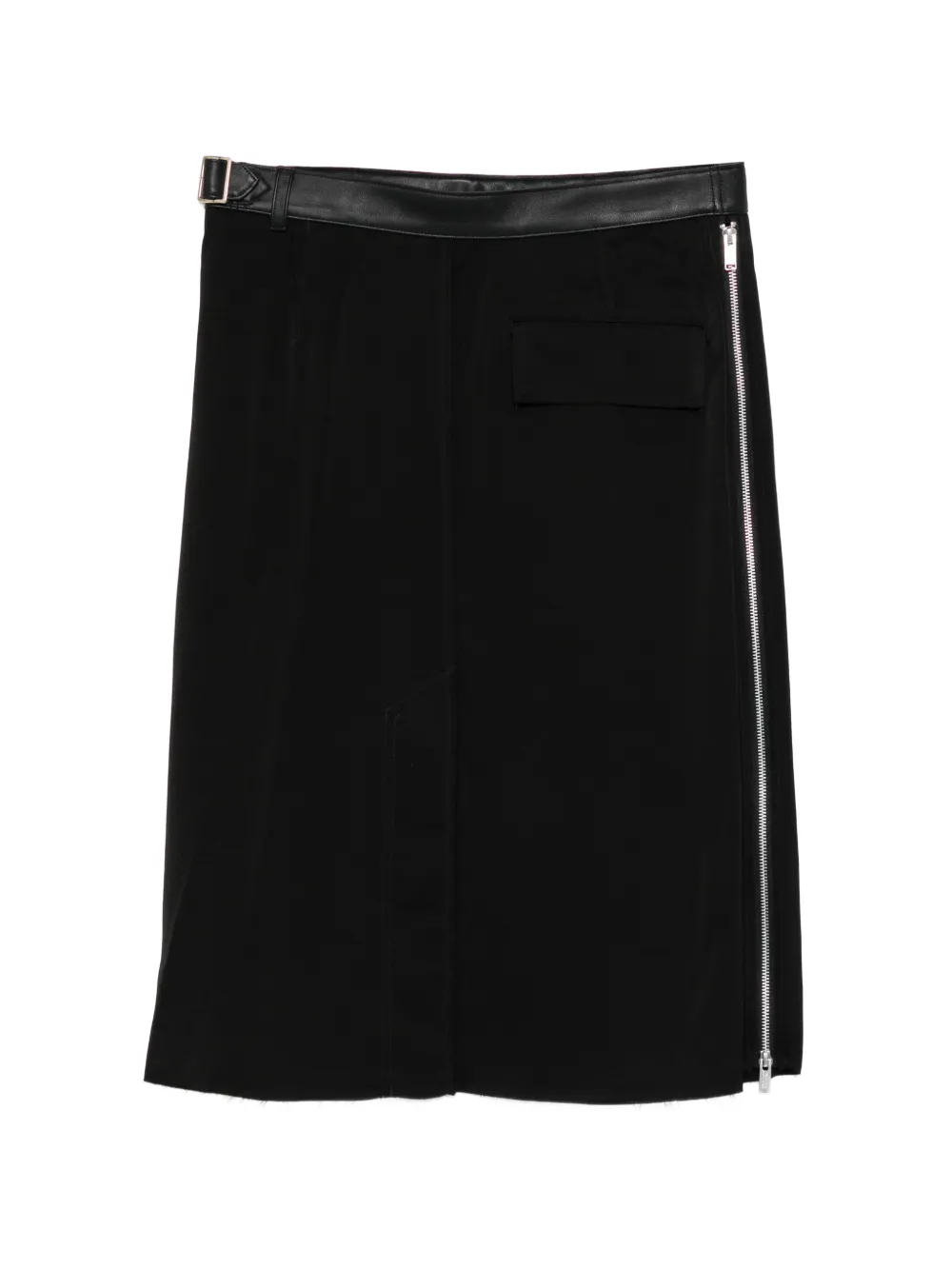 Undercover Rok met gesp en rits Zwart