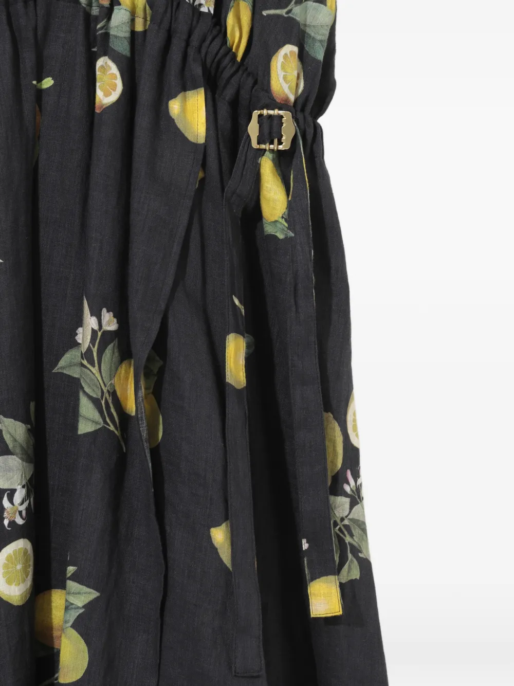 Undercover Jurk met print en gesp Zwart