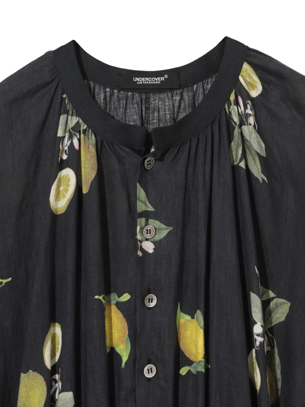 Undercover Jurk met print en gesp Zwart