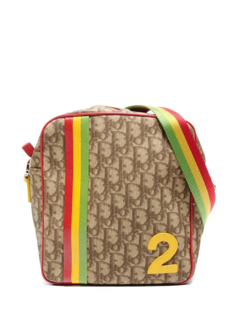 Christian Dior Pre-Owned 2004 Trotter Rasta cross body bag