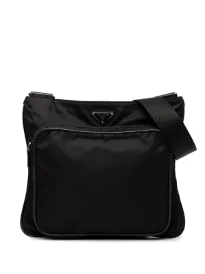 Prada Re-nylon Shoulder Bag | Black | FARFETCH CA