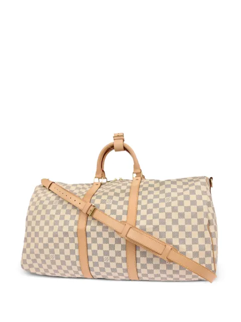 Louis Vuitton Pre-Owned 2007 55 Damier Azur Keepall Bandouliere handbag