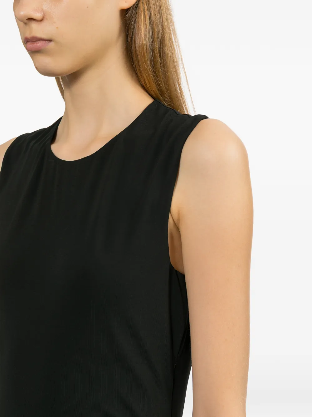 Helmut Lang Asymmetrische jurk Zwart