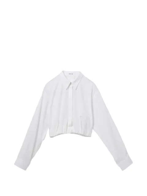 Helmut Lang chemise à coupe crop