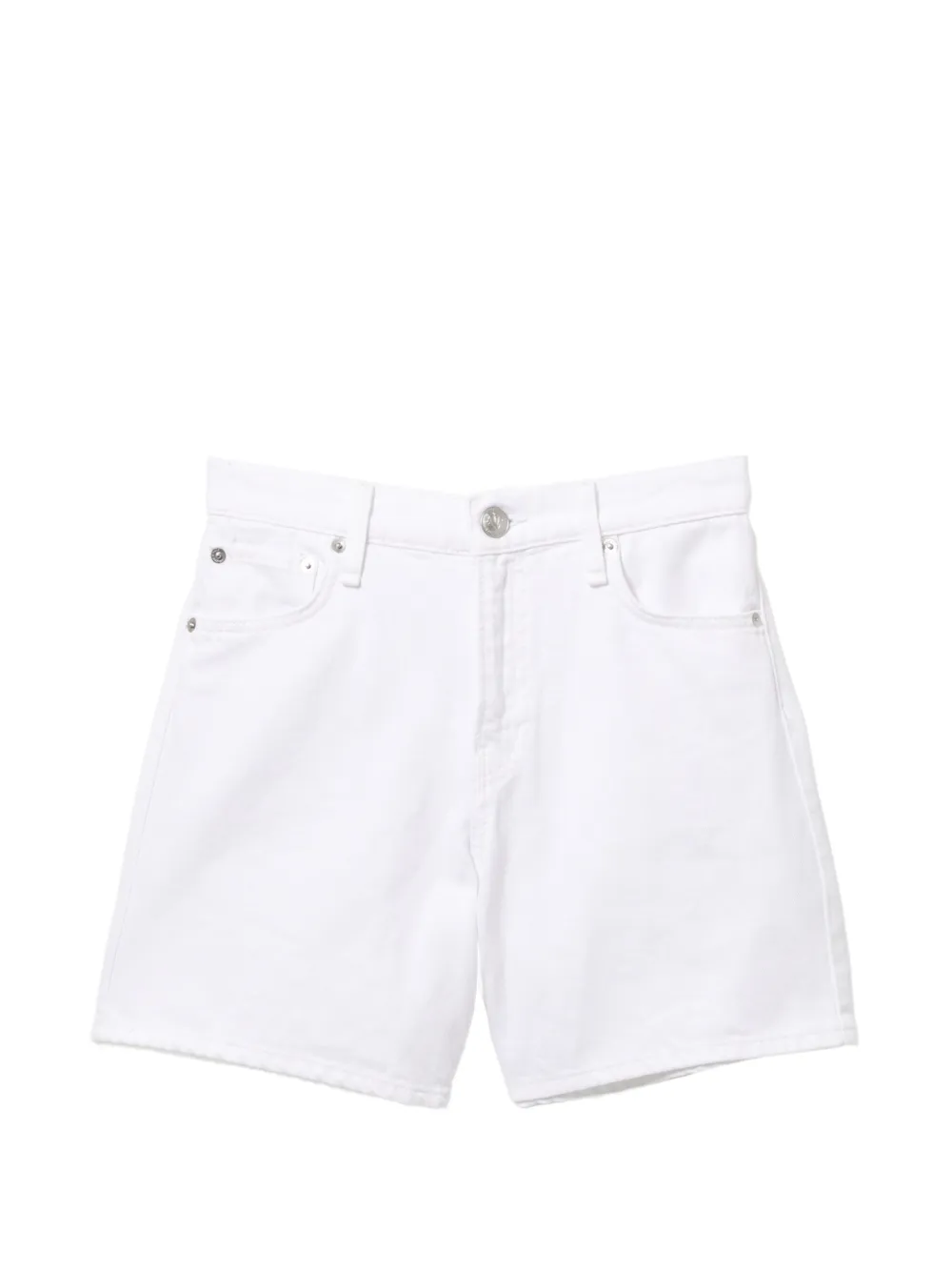 rag & bone Shorts denim Kaia - Bianco