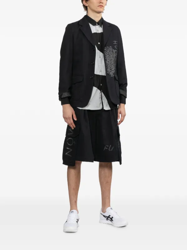 Comme Des Garçons Shirt グラフィック ジャケット | ブルー | FARFETCH JP