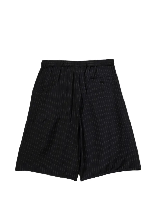 Undercover ストライプ ショートパンツ | ブラック | FARFETCH JP
