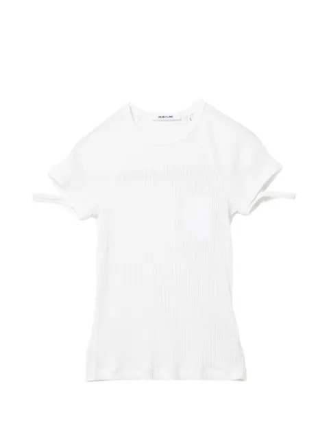 Helmut Lang kort t-shirt med raglanärm