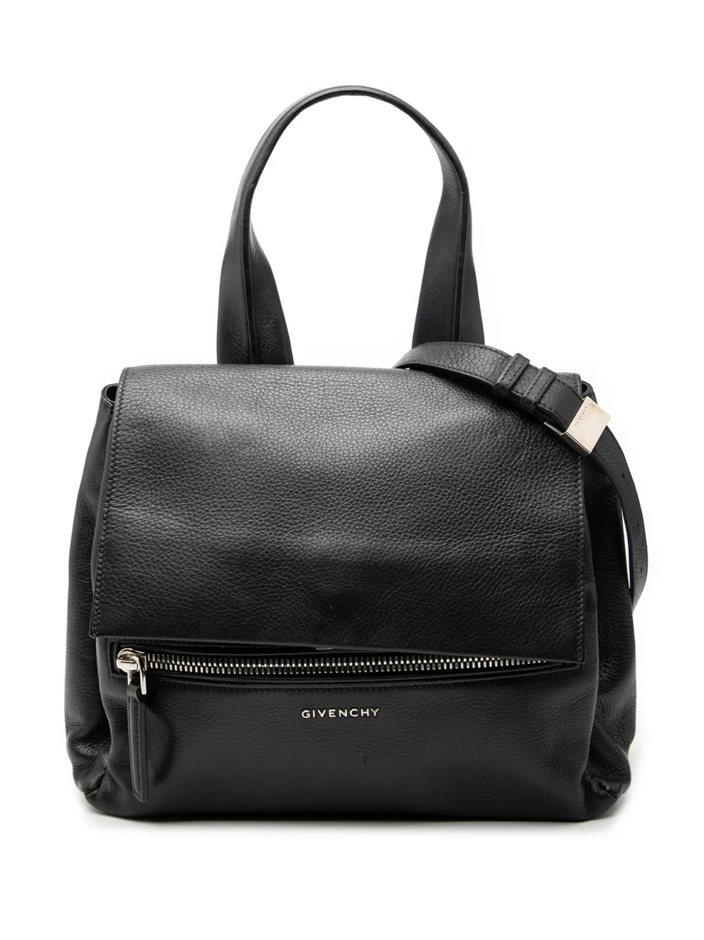 Givenchy Pre-Owned 2012-2026 Small Leather Pandora Pure satchel - Nero
