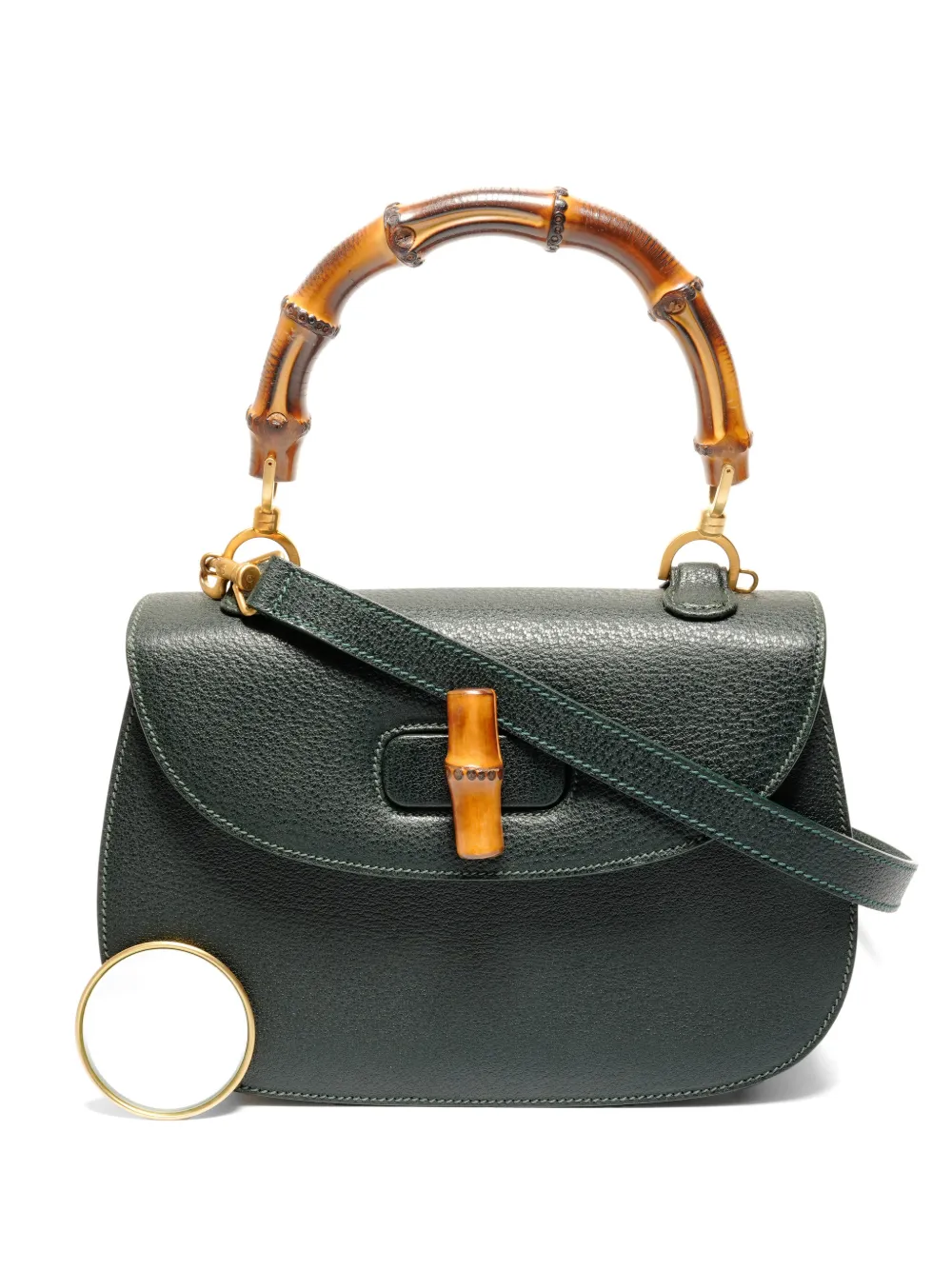 Gucci Pre-Owned 1990s Bamboo tote bag - Verde